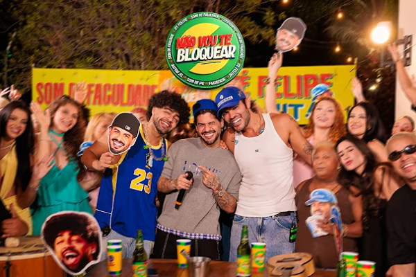 Som de Faculdade ft Zé Felipe – Não Vou Te Bloquear – Letra
